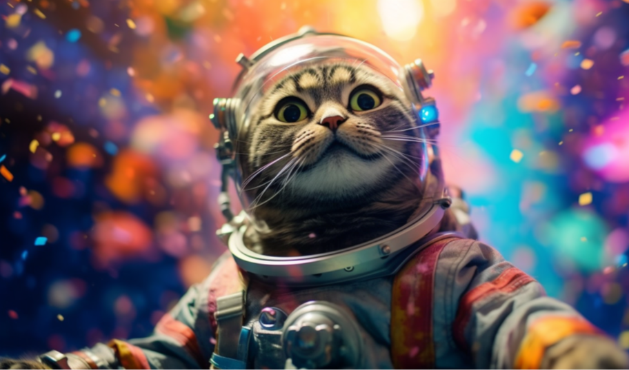 【midjourney】猫星人的宇宙漫游：摄影中的奇幻与超现实