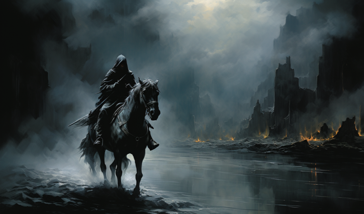 【Midjourney】黑色骑士：源自指环王的那兹古尔